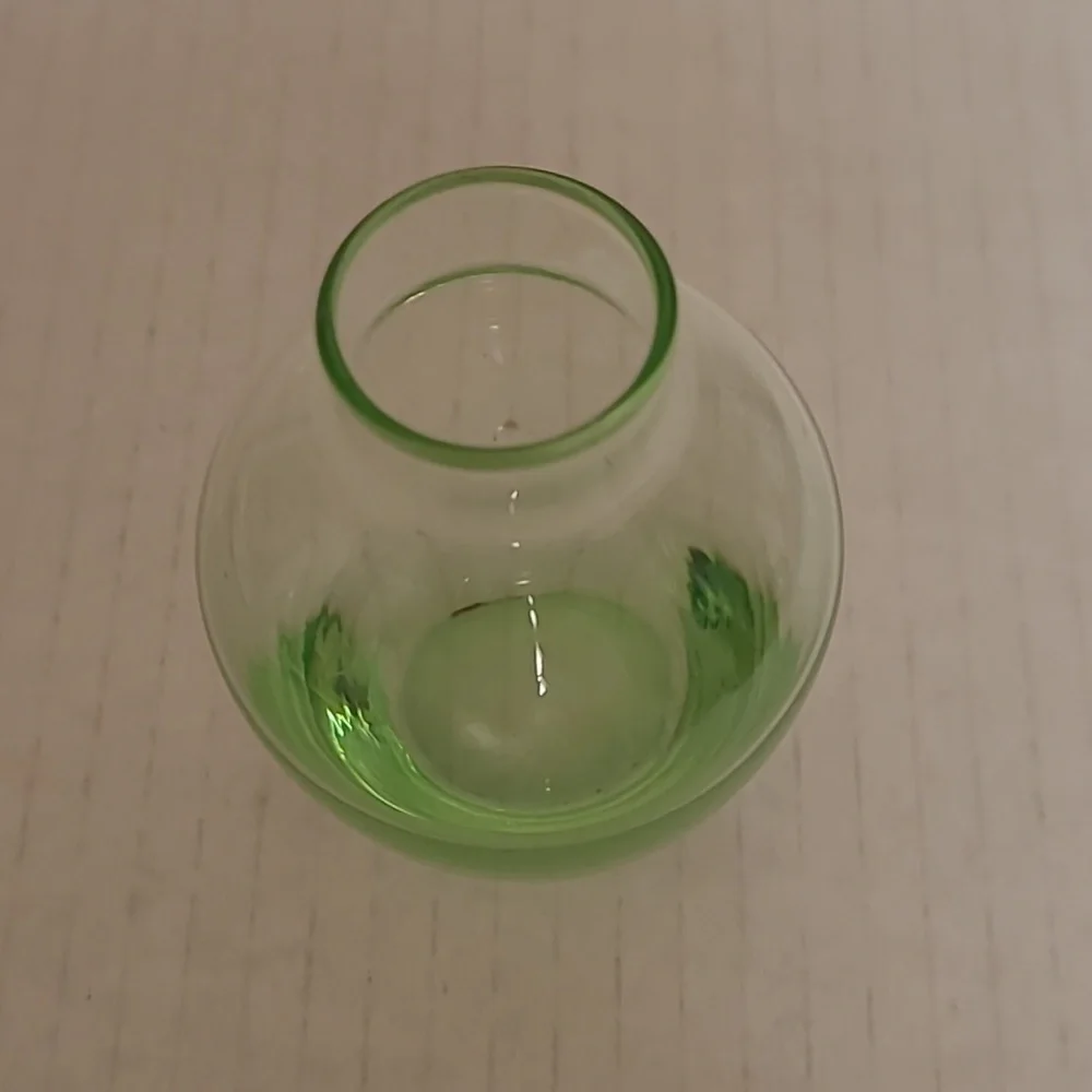 Small Green Vase